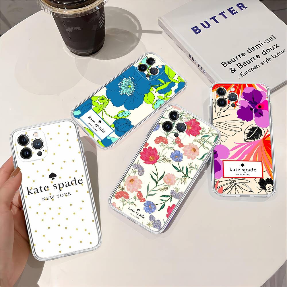 Phone Cases Kate Spade - K-katé s-spade flor caso de telefone