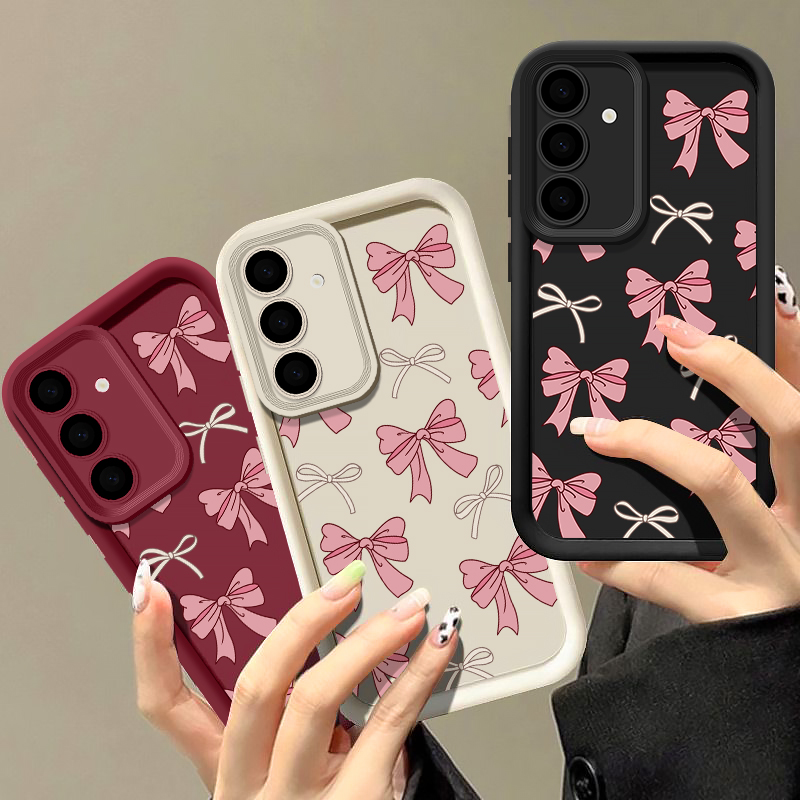 Samsung Galaxy A55 - Capa de Silicone Laço para Samsung