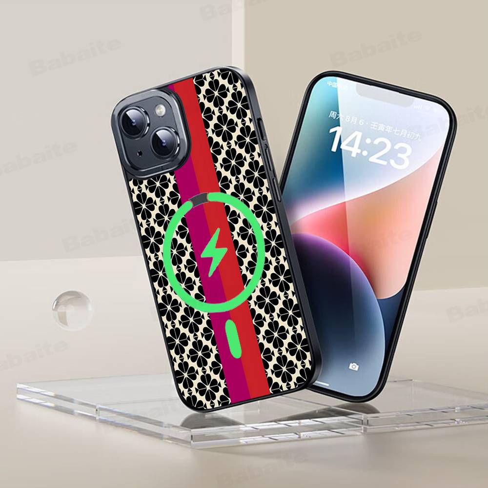 Phone Cases Kate Spade - K-Kate S-Spade Magsafe Capa de telefone