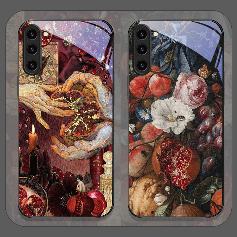 Phone Cases Samsung S25 Fe - Capa de Telefone de Vidro Temperado