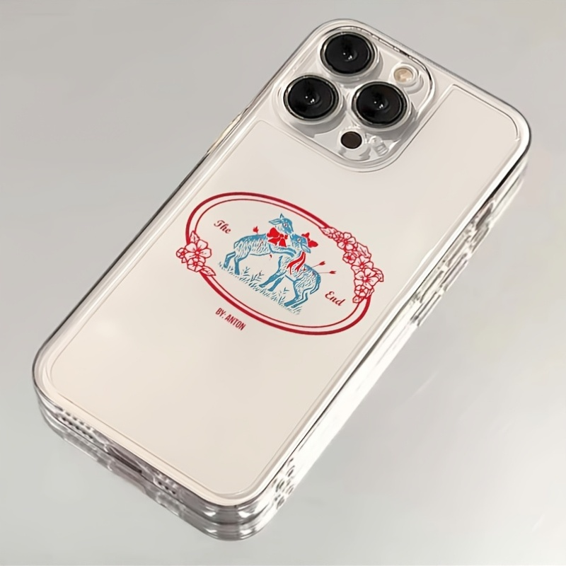Phone Cases Red Deer - Capa de Telefone Transparente Estilo Antigo