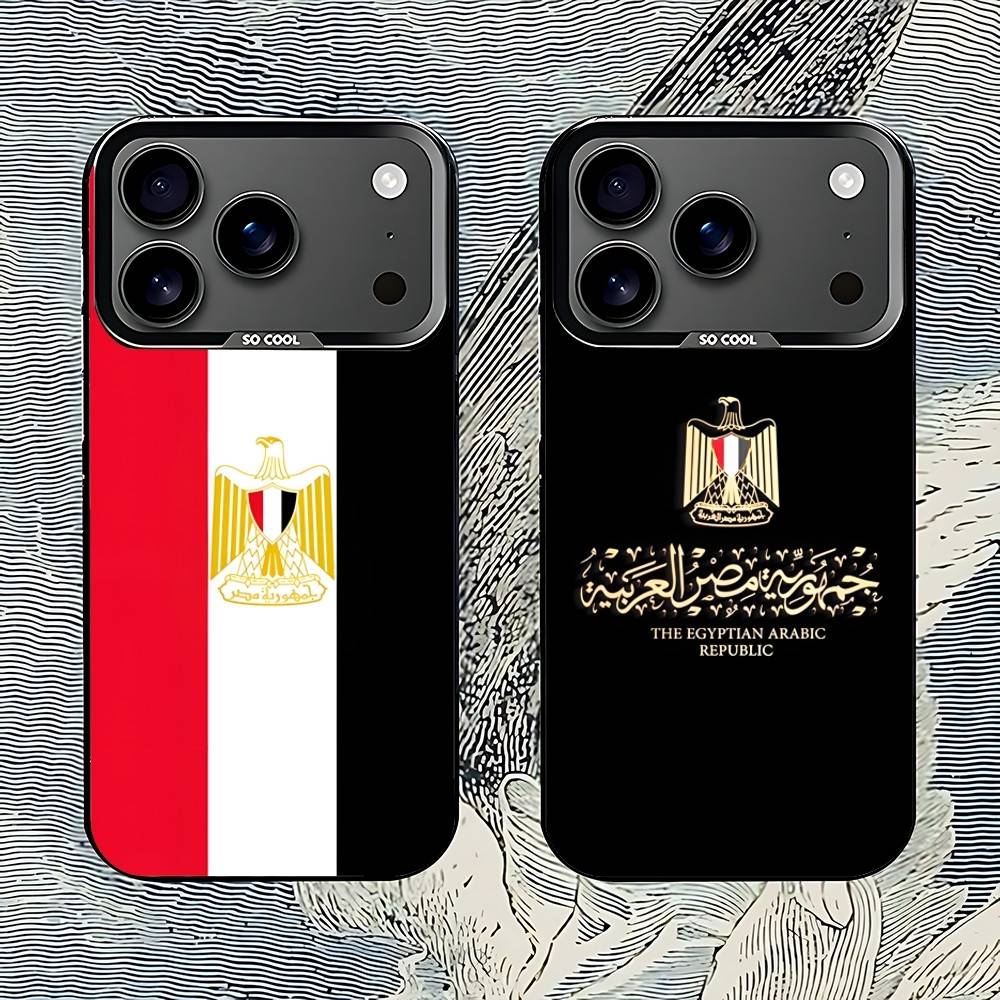 Phone Cases Egypt - Capa de Telefone ART Preta com
