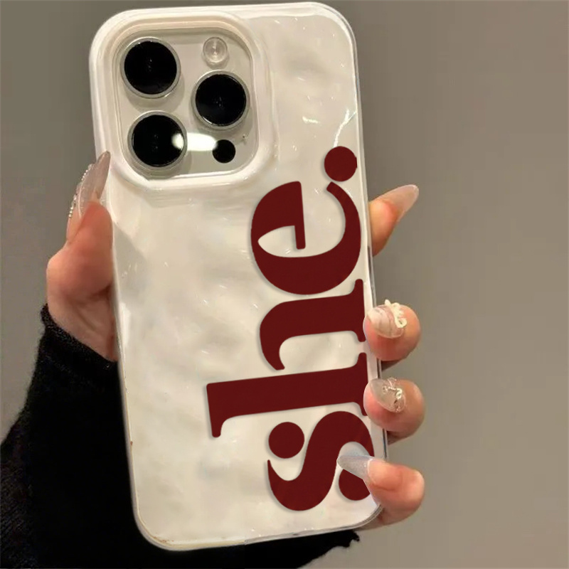 Phone Cases Shein - Capa de Celular Minimalista SHE de