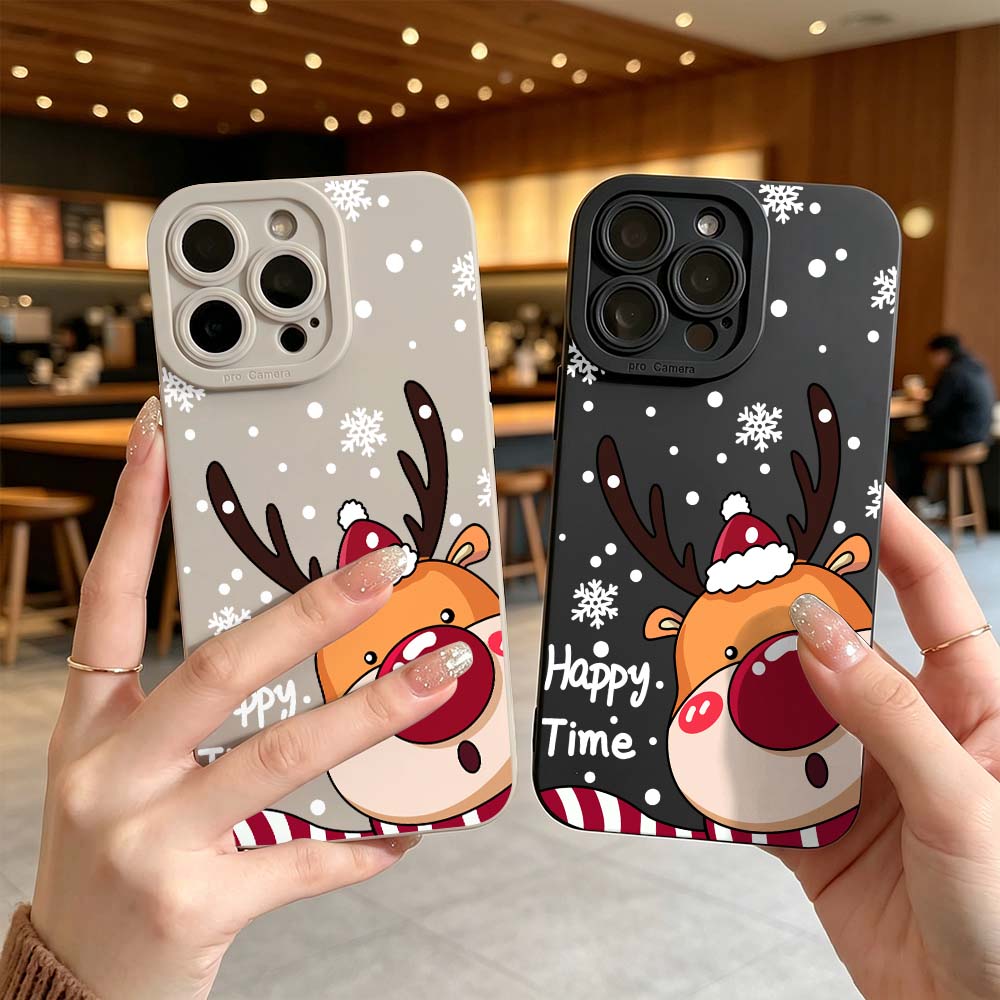 Phone Cases Red Deer - Capa de Celular Desenho Animado Veado
