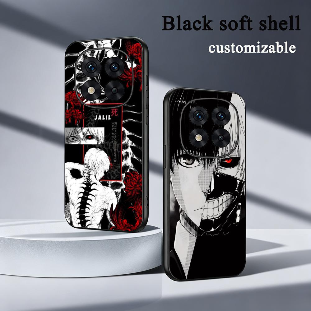 Phone Cases Black - Capa de Telefone Clássica do Anime