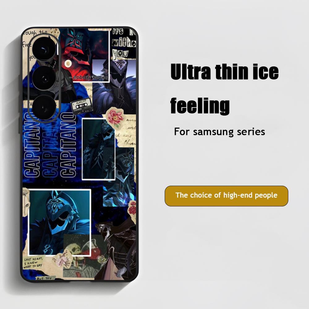 Capitano genshin impacto legal - Phone Cases Black avaliação e preço