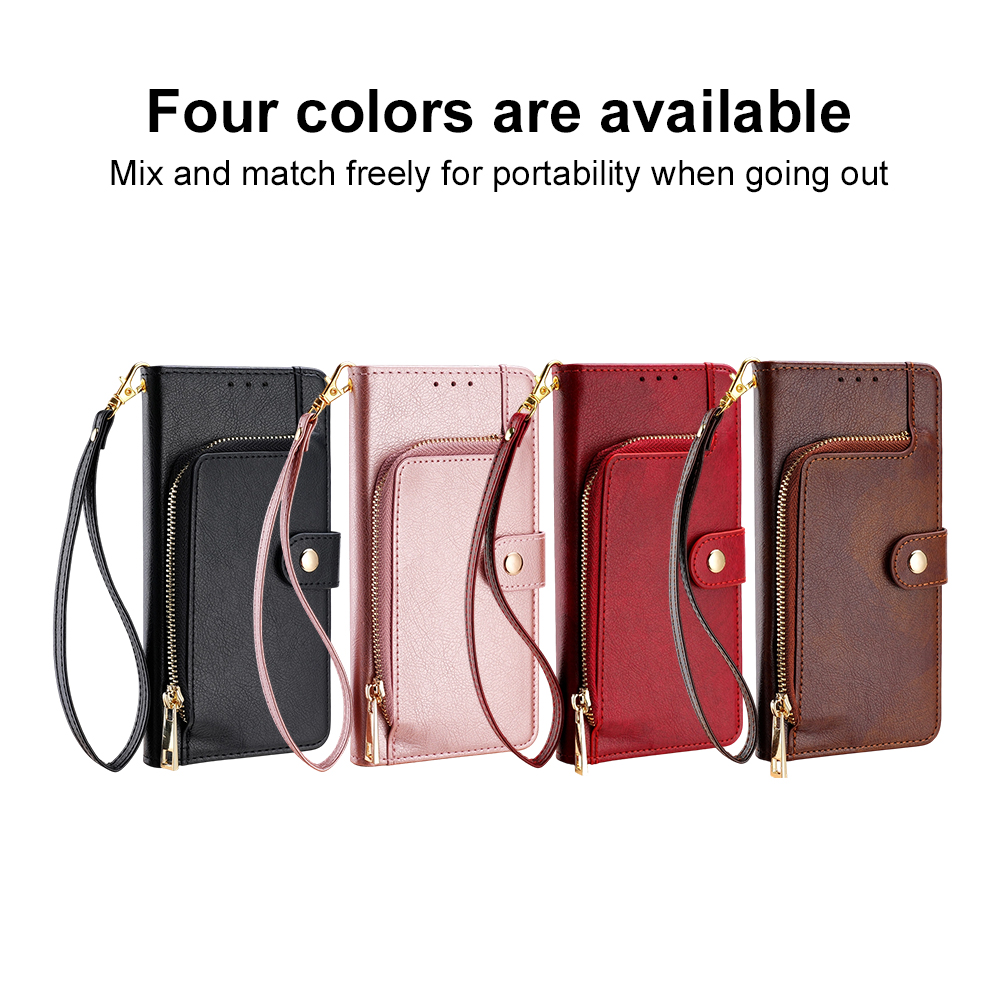 Capa Carteira de Couro PU com  - Leather Folio Wallet Case avaliação e preço