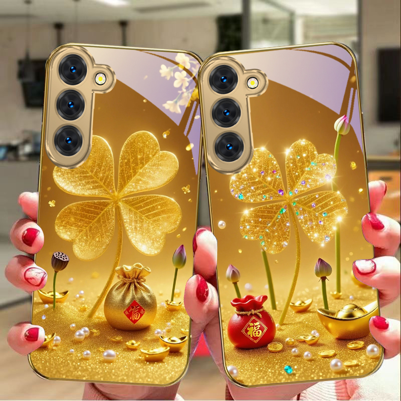 Capa de celular de vidro doura - Phone Cases Samsung S25 Fe avaliação e preço