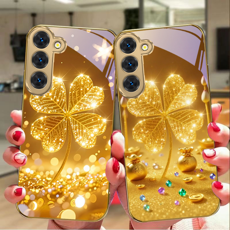Capa de celular de vidro doura - Phone Cases Samsung S25 Fe avaliação e preço