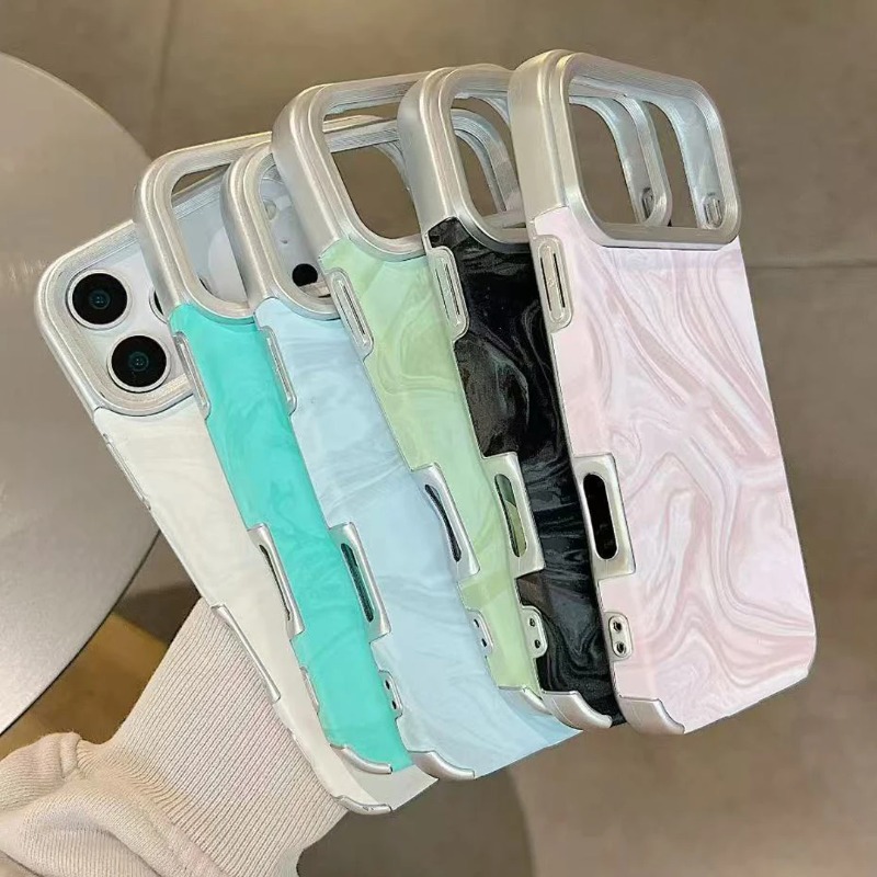 Capa de Couro Luxuosa com Efei - Luxury Plating Case avaliação e preço