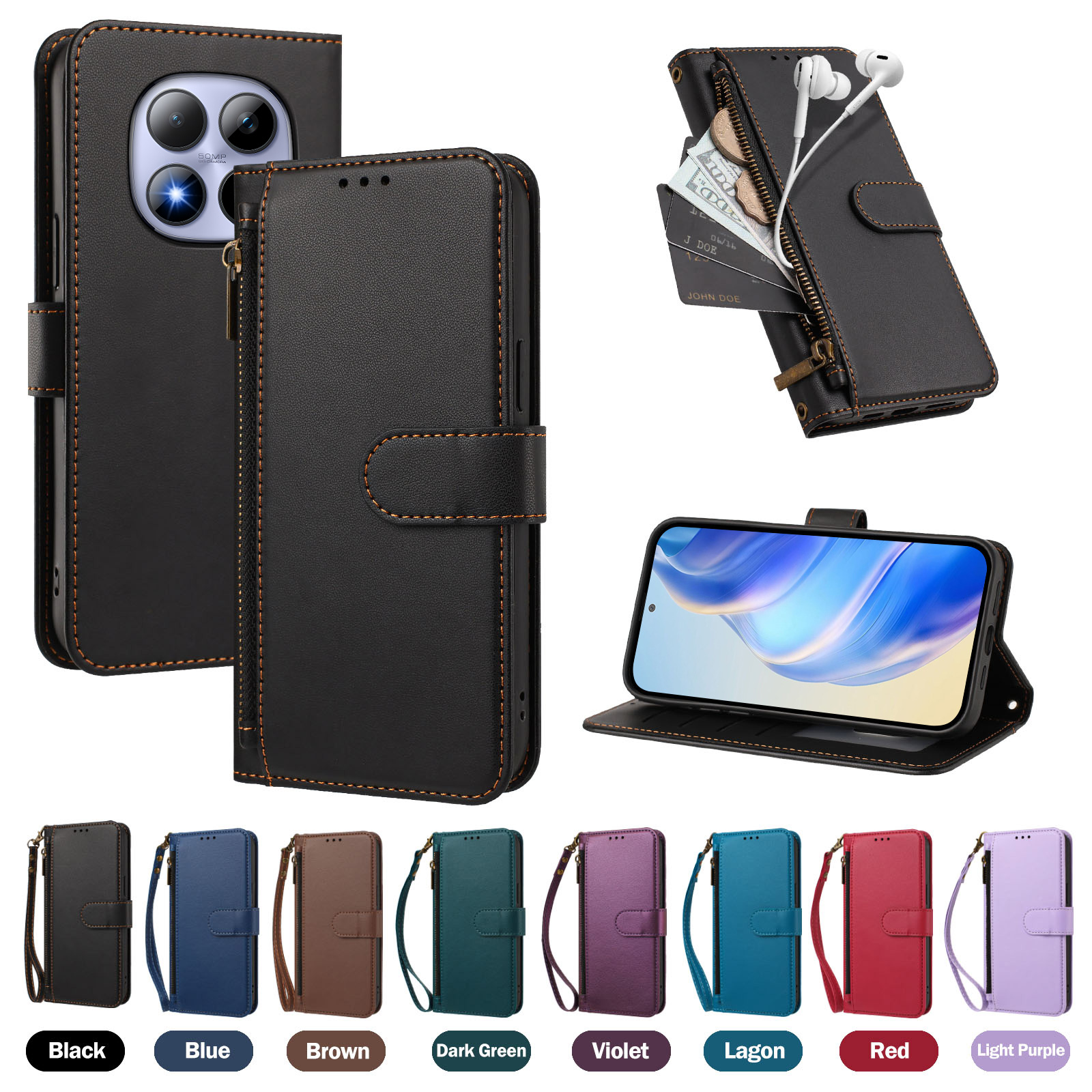 Capa Protetora de Couro Magnét - Leather Folio Wallet Case avaliação e preço