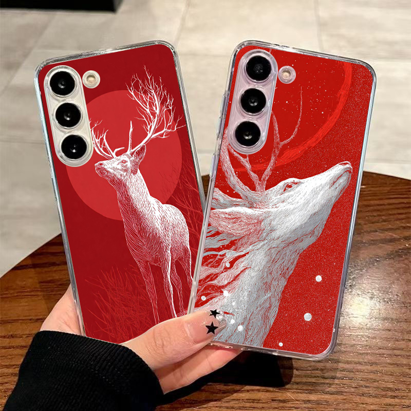 Capa de Telefone Transparente  - Phone Cases Red Deer avaliação e preço