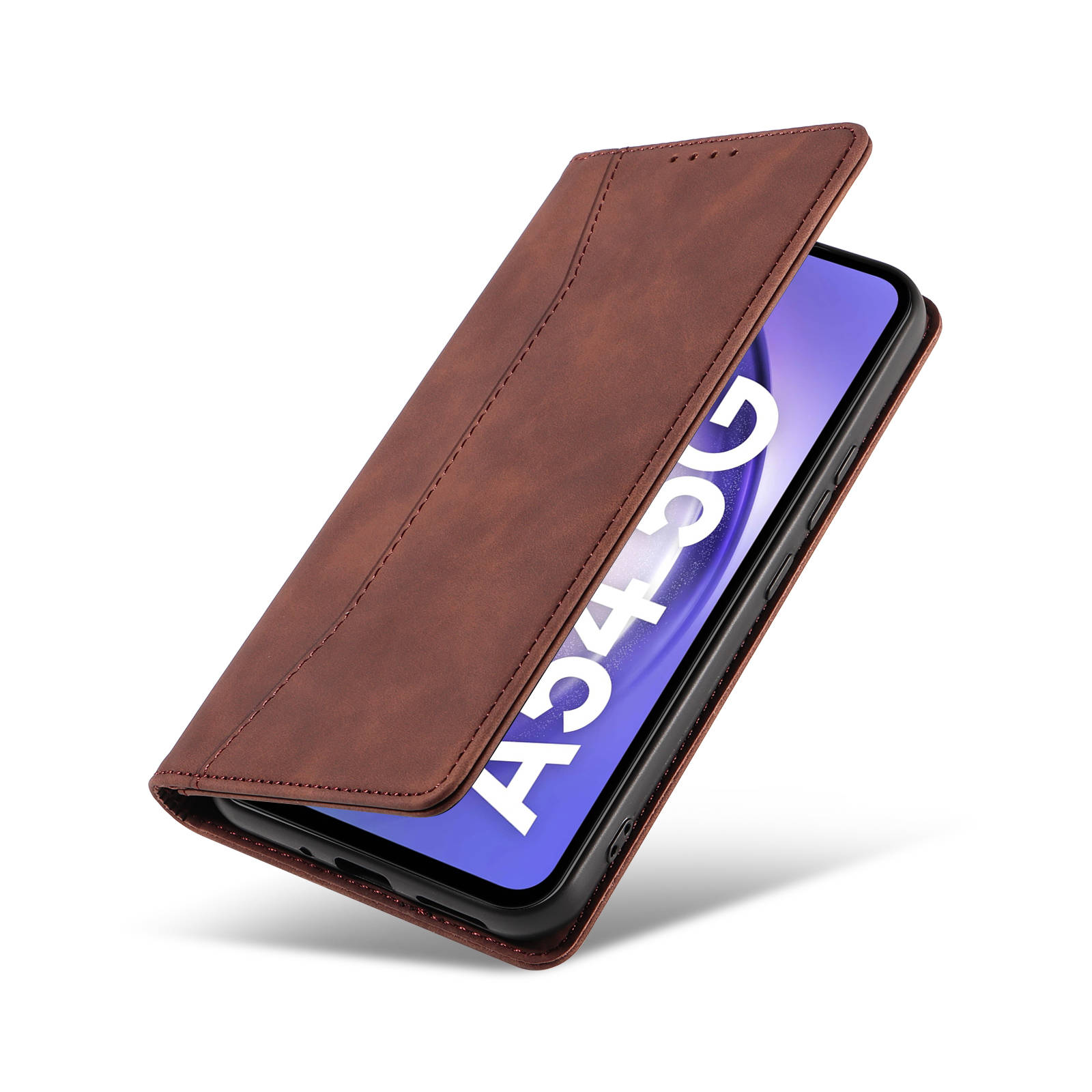 Caso carteira magnética flip p - Leather Folio Wallet Case avaliação e preço