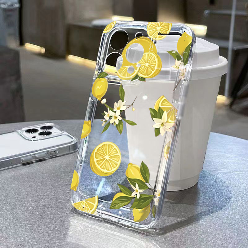 Verão fruta limão flor clara c - Phone Cases Samsung S25 Fe avaliação e preço